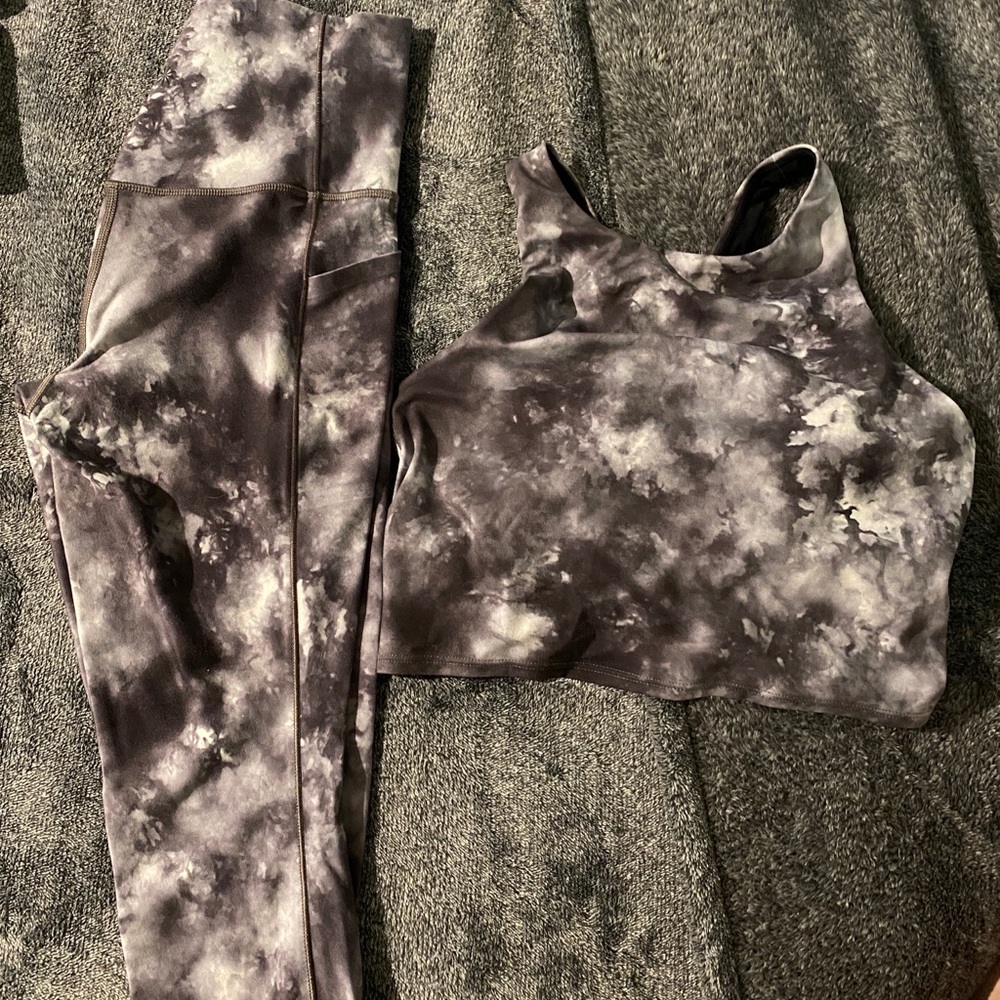 Athleta leggings and top matching set